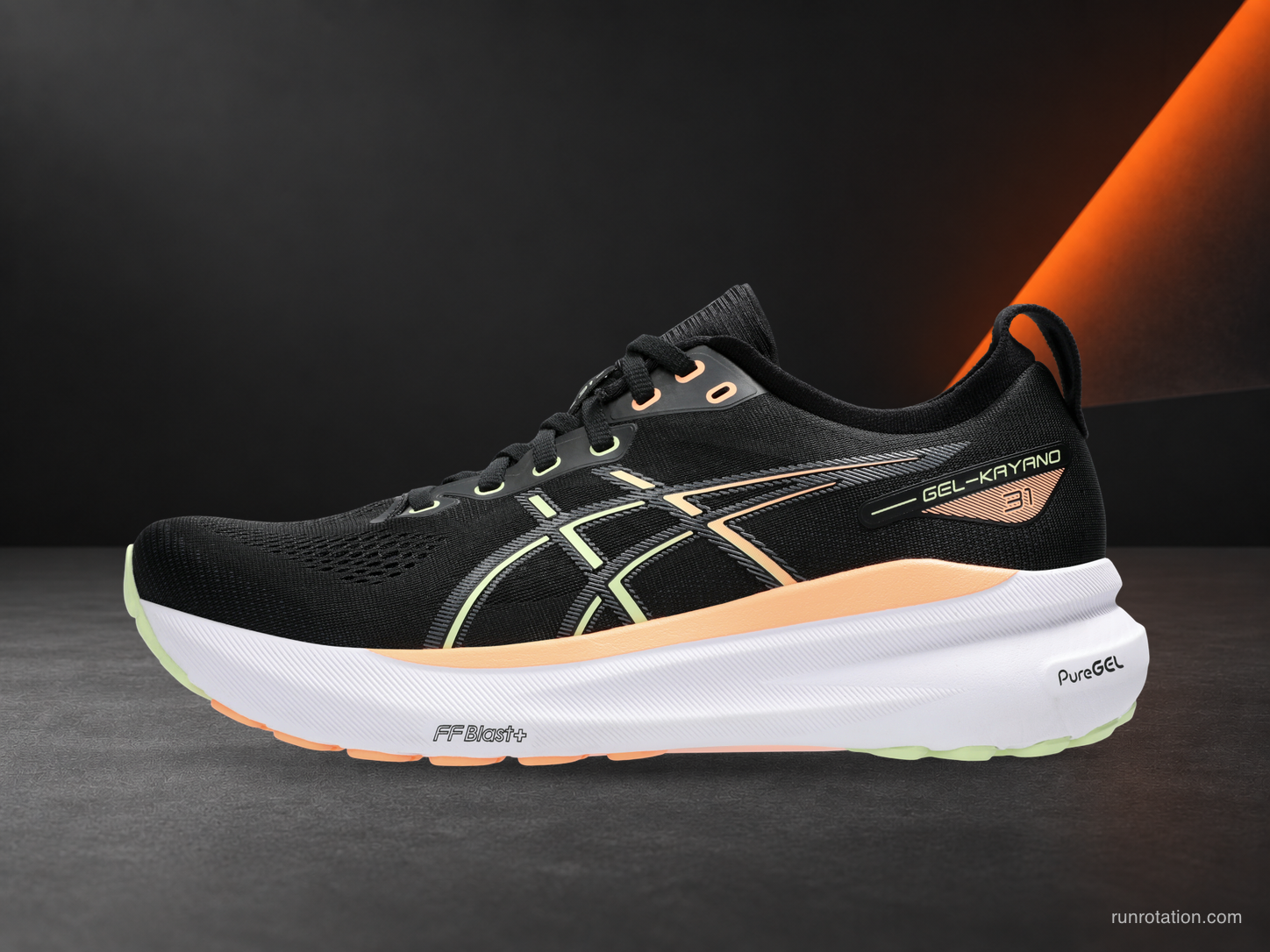 Gel-Kayano 31 — Run Rotation studio image